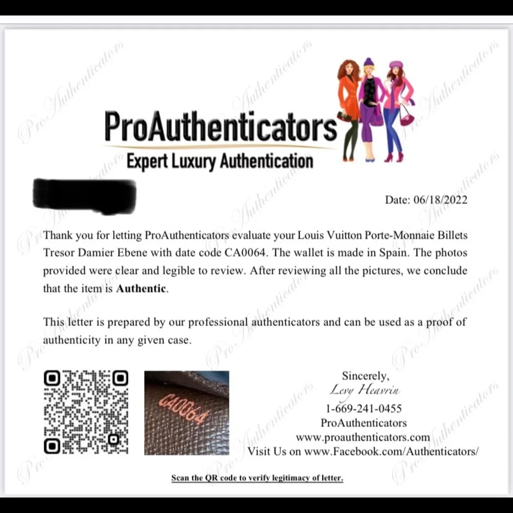 LOUIS VUITTON Tresor wallet - Picture 15 of 15